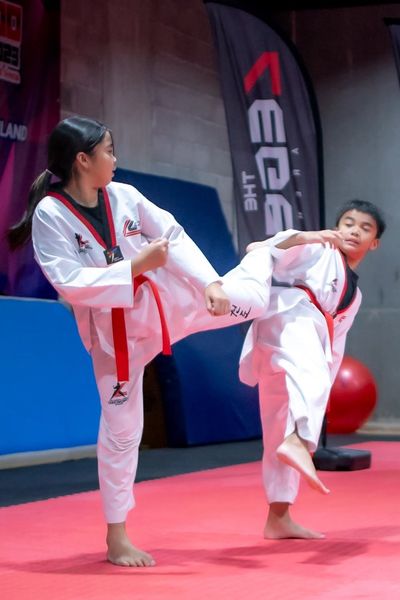 บรรยากาศคลาสเทควันโดและการแข่งขันที่ The Legend Arena หัวหิน ภาพที่ 9